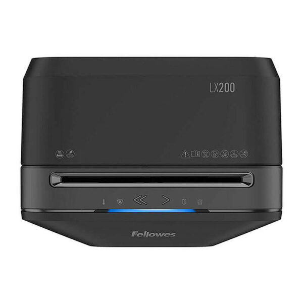 Destructeur De Papier À Micro-Coupe Fellowes Powershred® LX200 - 12 Feuilles (Noir)