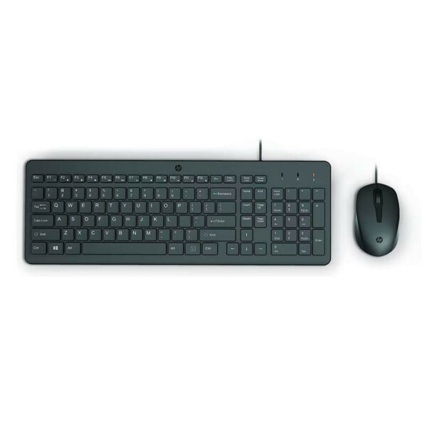 Pack Clavier & Souris Filaire HP 150 USB AZERTY Arabise